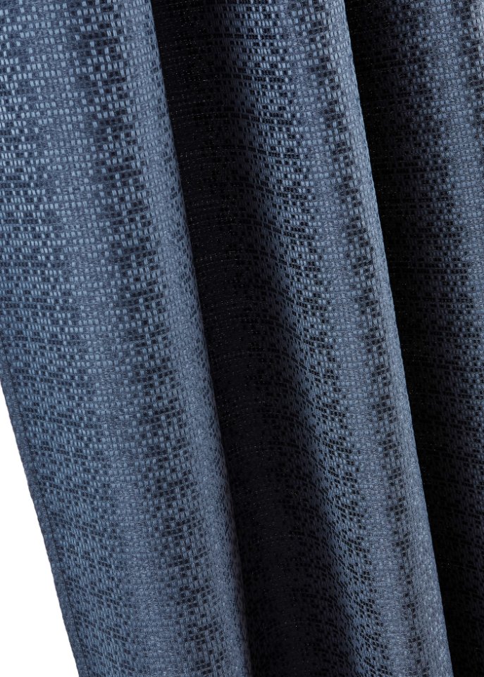 Jacquard Verdunkelungsvorhang mit Thermofunktion (1er Pack)