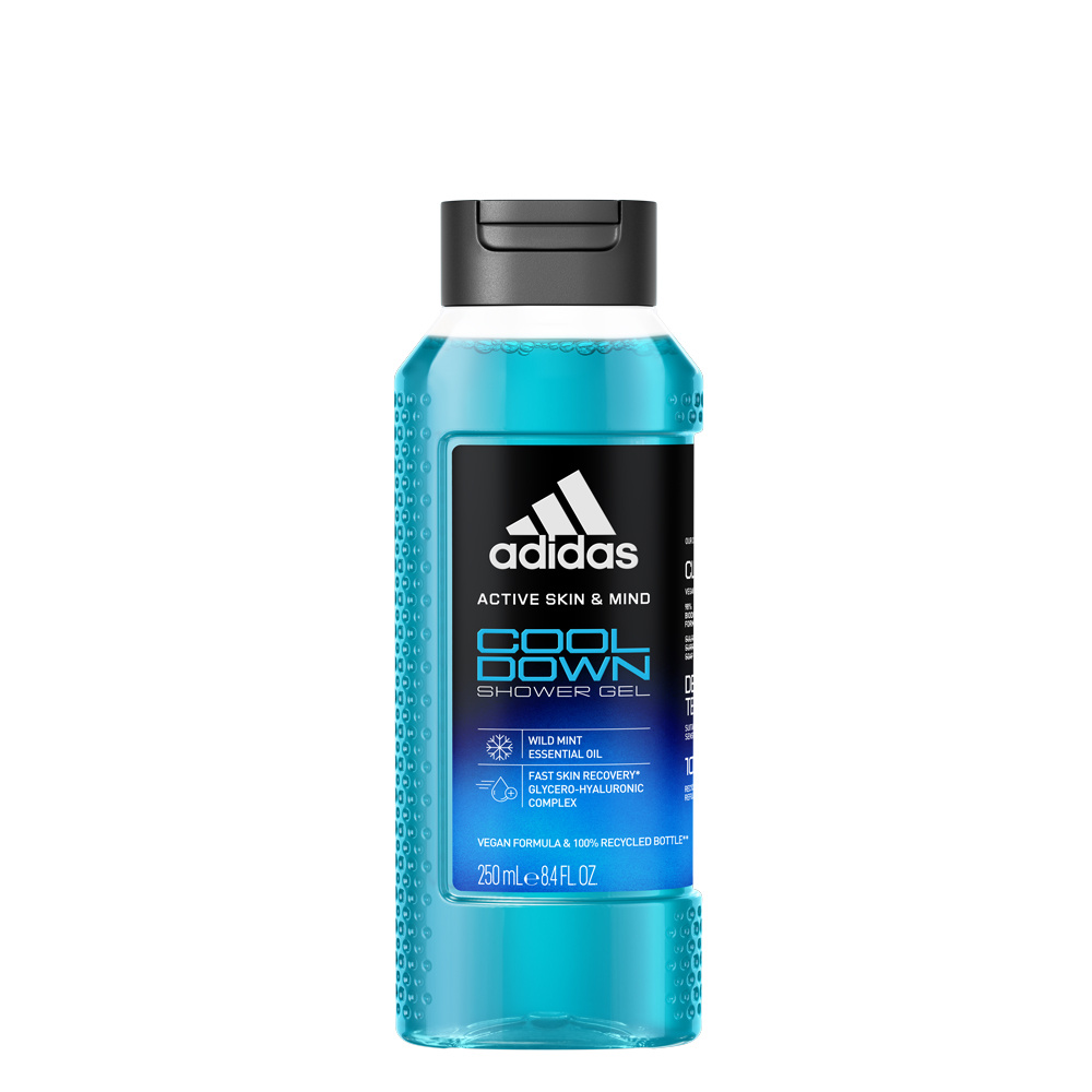 adidas Adidas - Active Skin & Mind - Gel Douche Cool Down Homme 250 ML Gel Douche