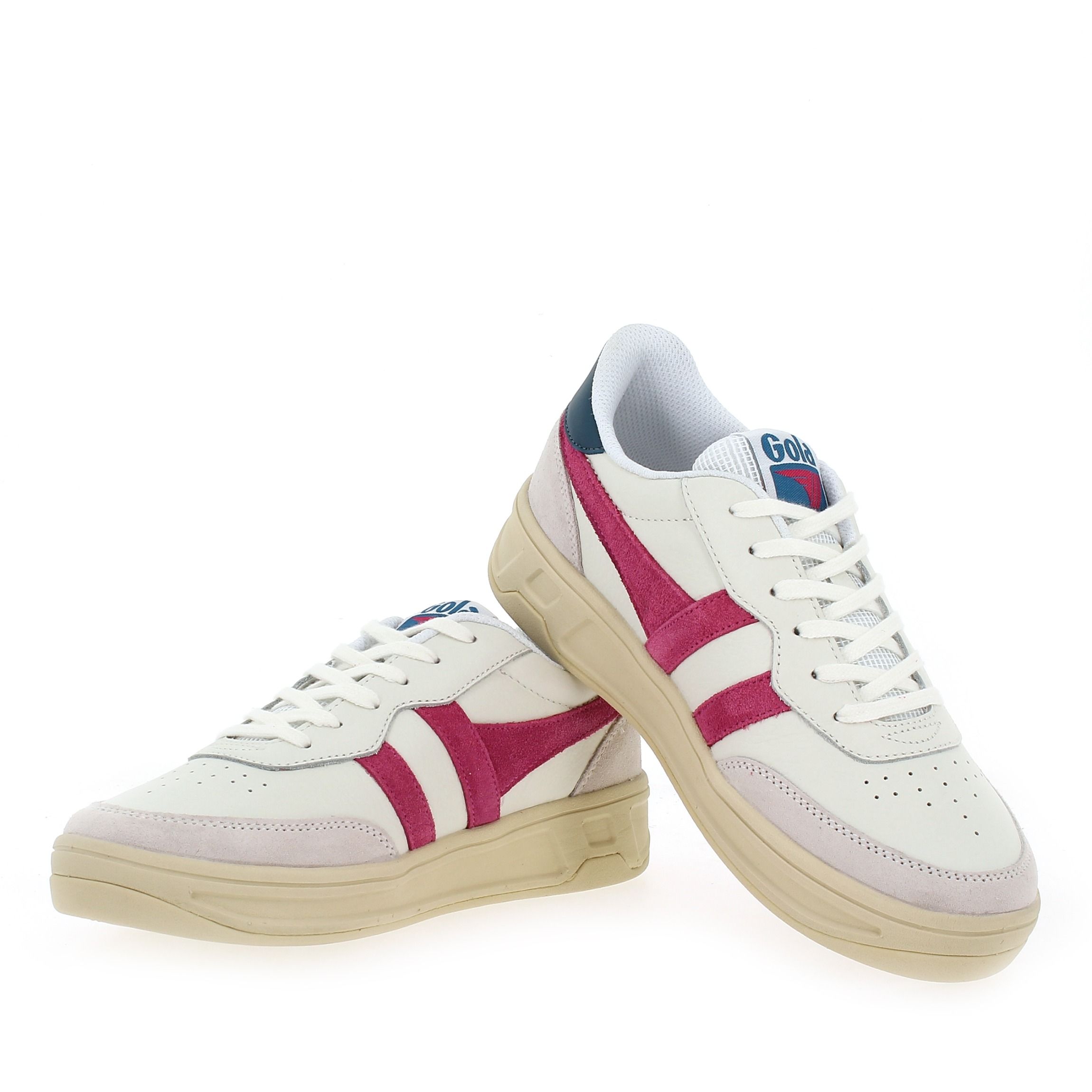 Gola  TOPSPIN CLB399 - Blanc Fuchsia
