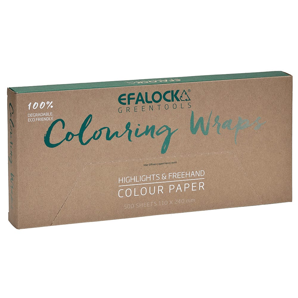 Efalock GREENTOOLS Coloring Wraps 110 x 240 mm