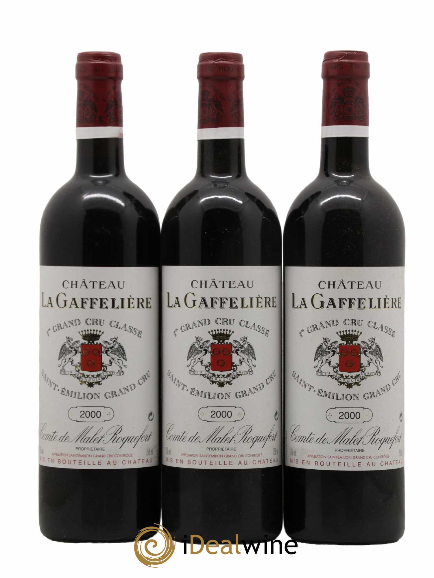 Château la Gaffelière 1er Grand Cru Classé B  2000 - Lot de 12 Bouteilles
