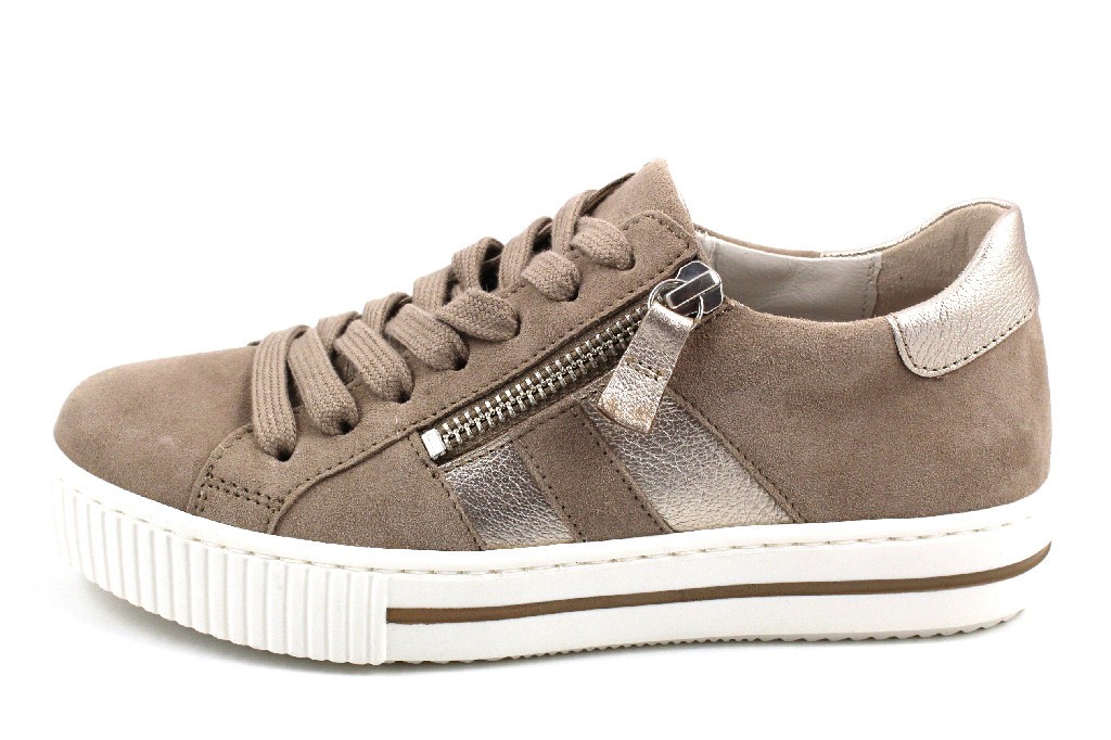 GABOR Freizeit Schnürer beige