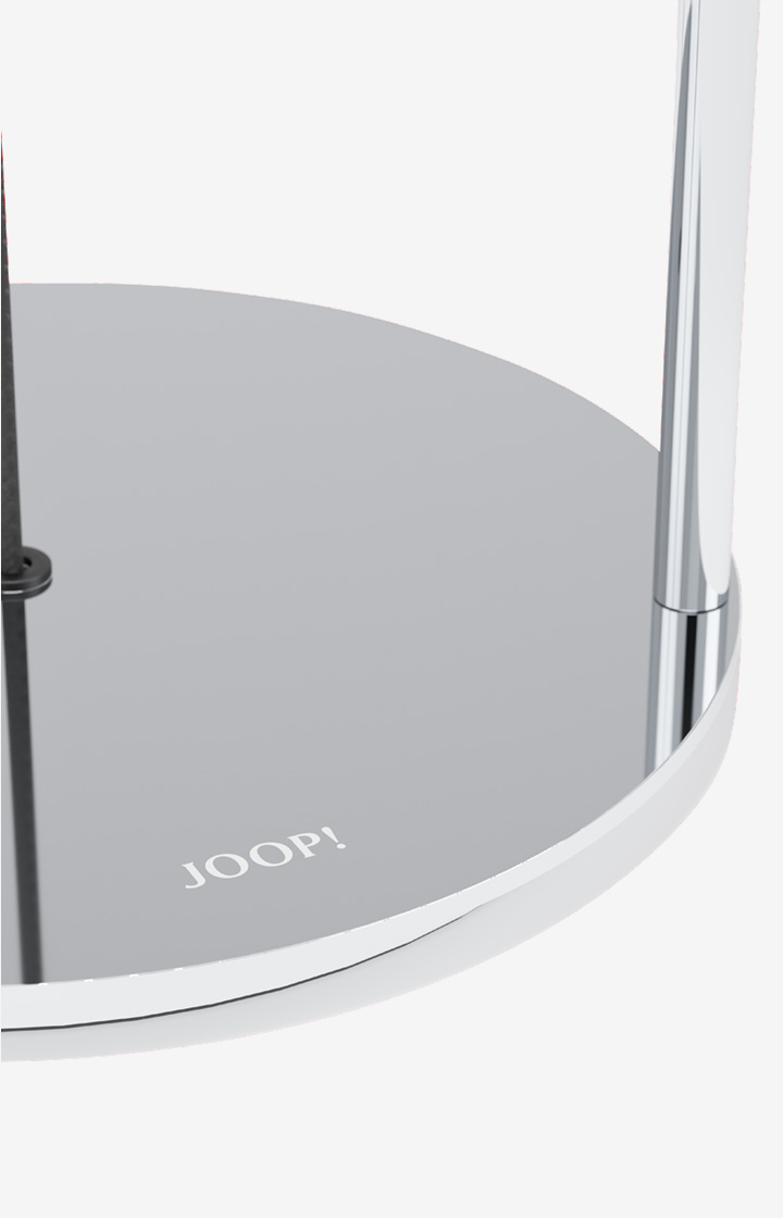 JOOP! ROUND LIGHTS CHROME Tischleuchte, Schwarz/Chrom