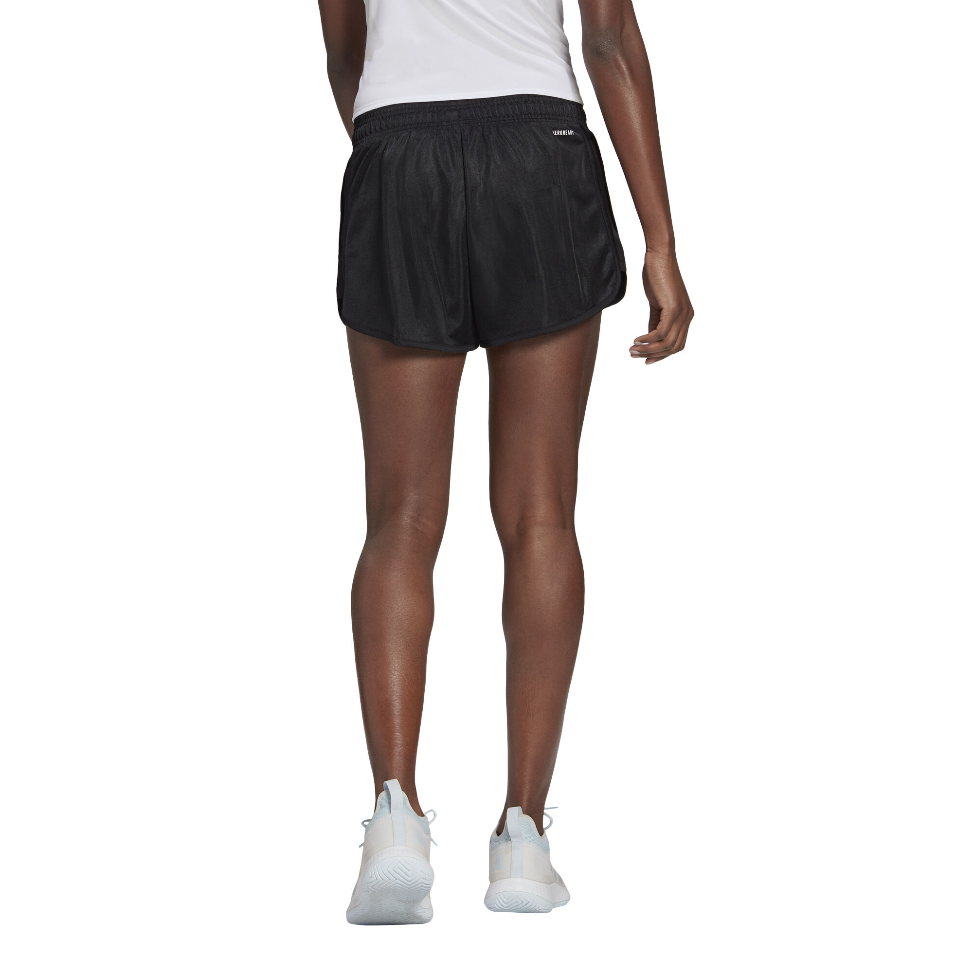 Club Shorts Damen - Schwarz, Weiß