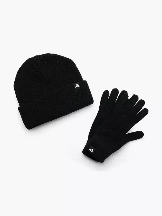 adidas Set aus Handschuhen und Mütze