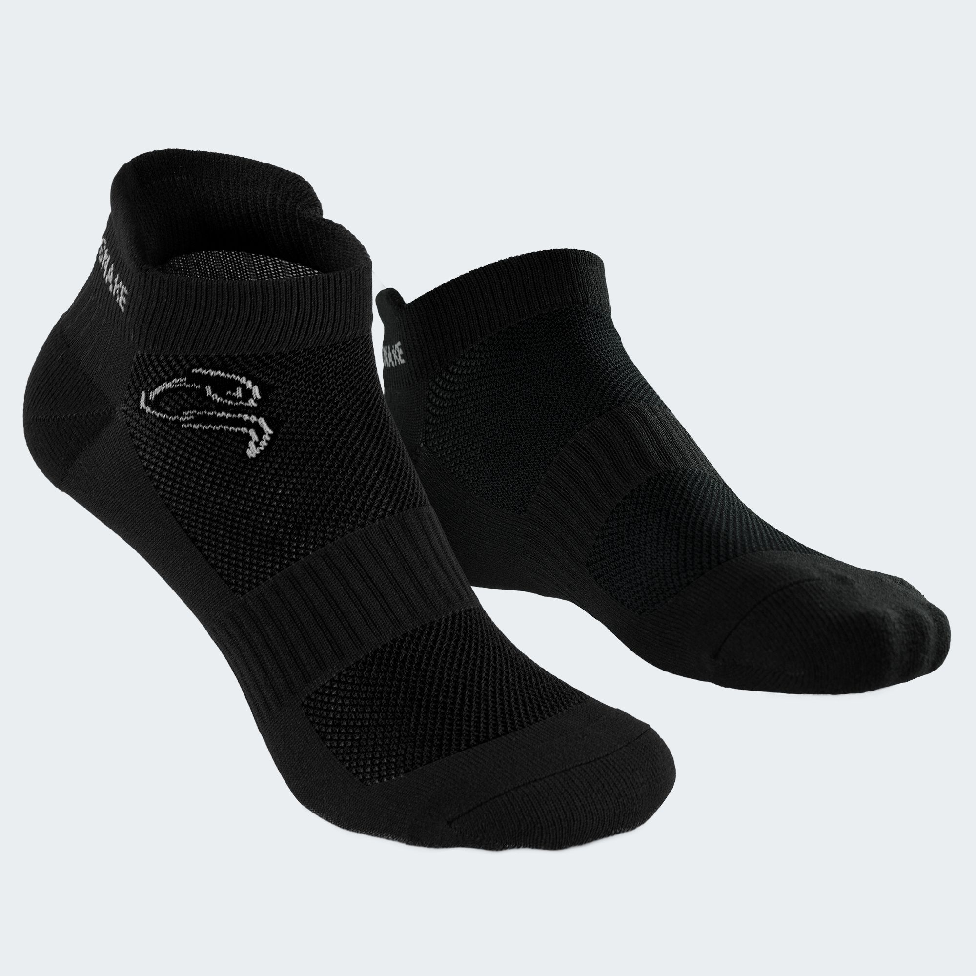 Black Snake Perfect Trail 2-Paar Black Sneaker Laufsocken
