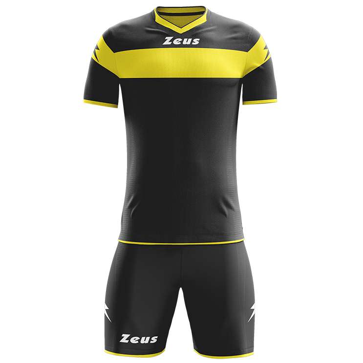 Zeus Apollo Fußball Set Teamwear Box 12-teilig Schwarz Gelb