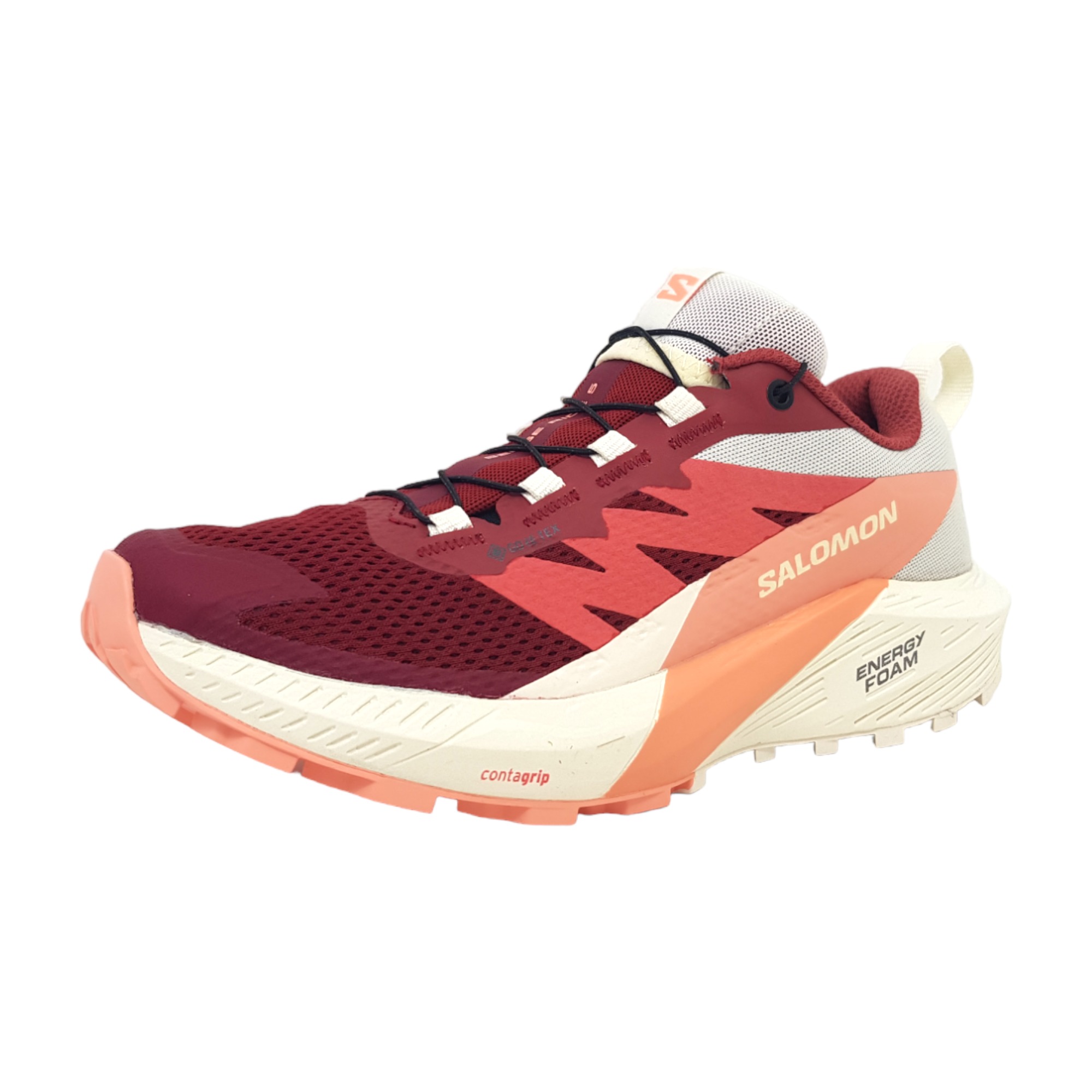 Salomon Sense Ride 5 GTX W L4731450022 Rot syrah/ vanilla ice/ peach