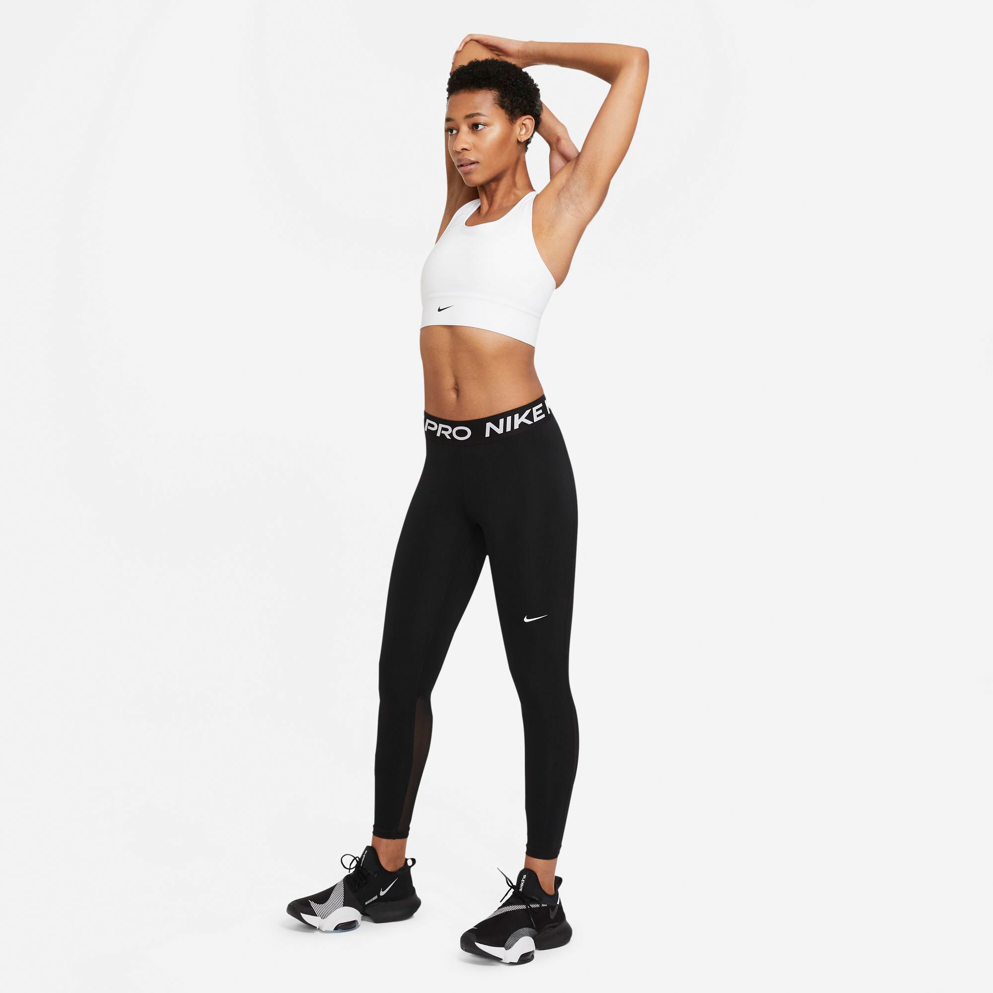 Pro 365 Tight Damen - Schwarz, Weiß