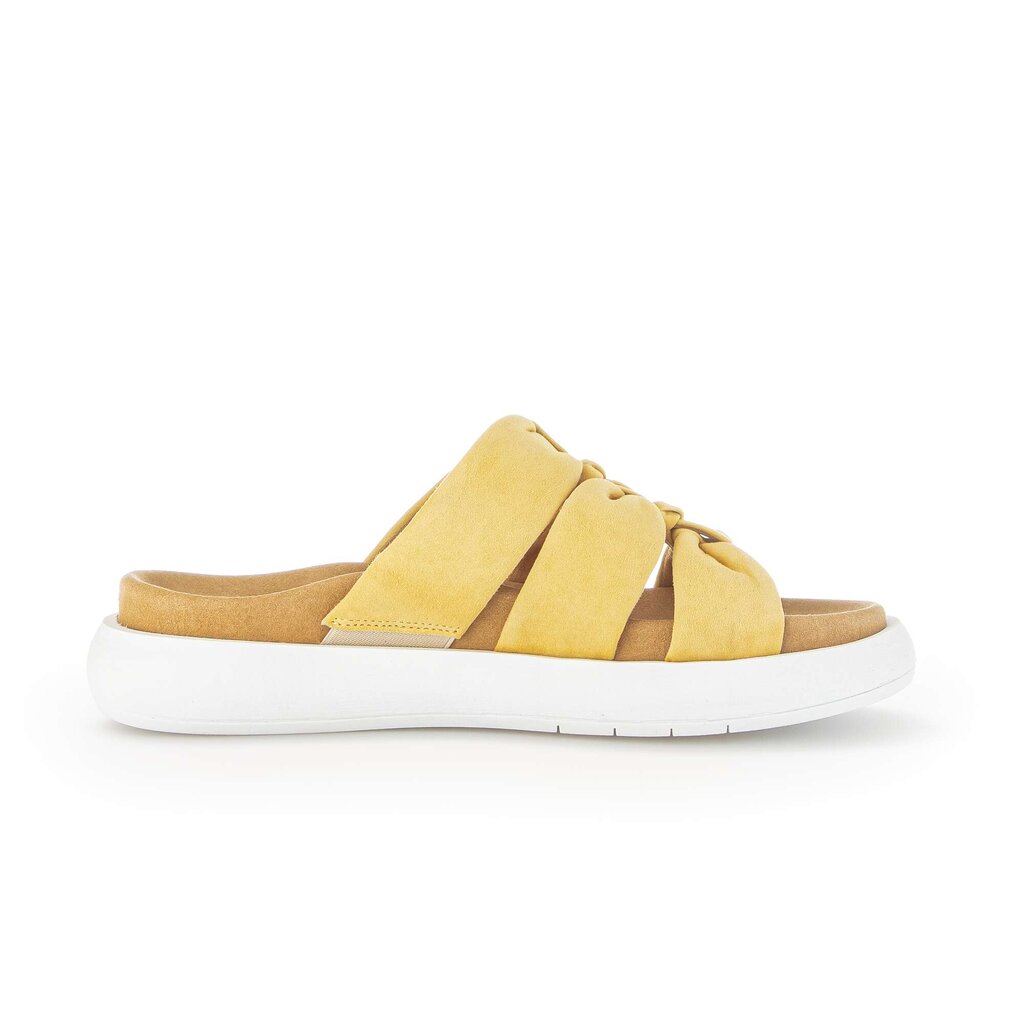 Gabor fashion Pantolette gelb