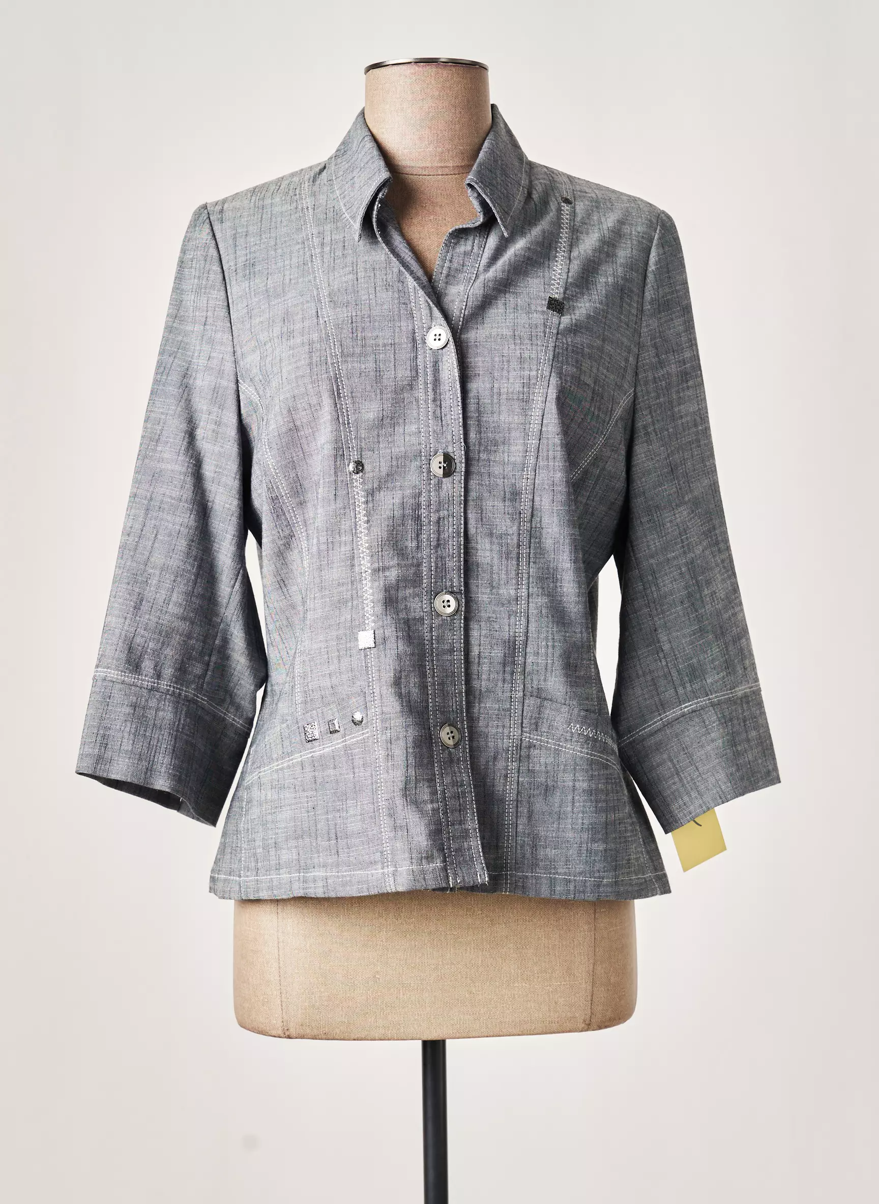 France Rivoire Vestecasual Femme couleur bleu