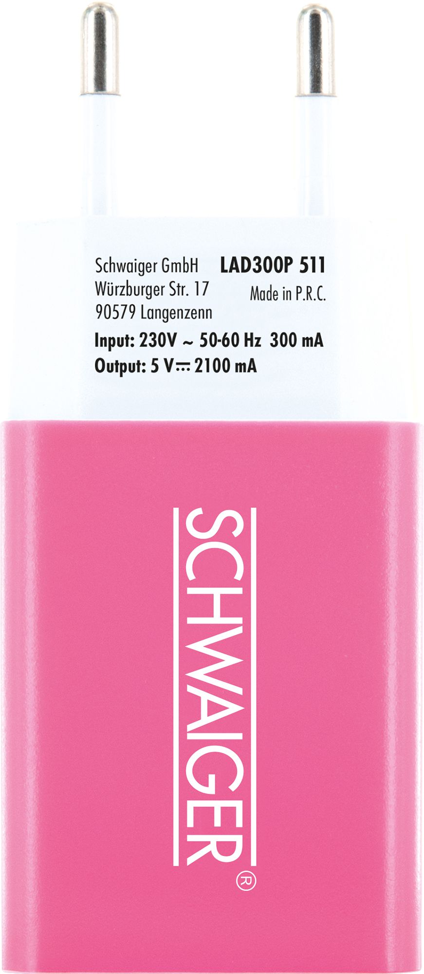 Schwaiger  LAD300B 511 USB Ladeadapter