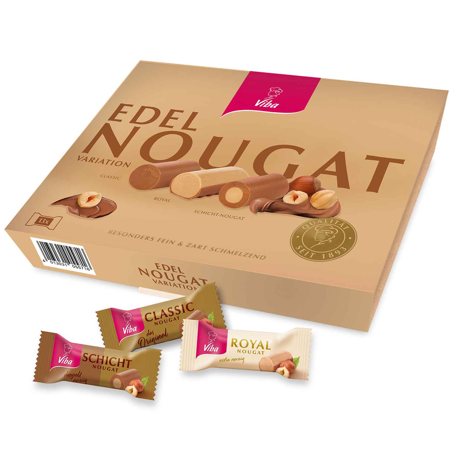 Viba Edel Nougat Variation 130g
