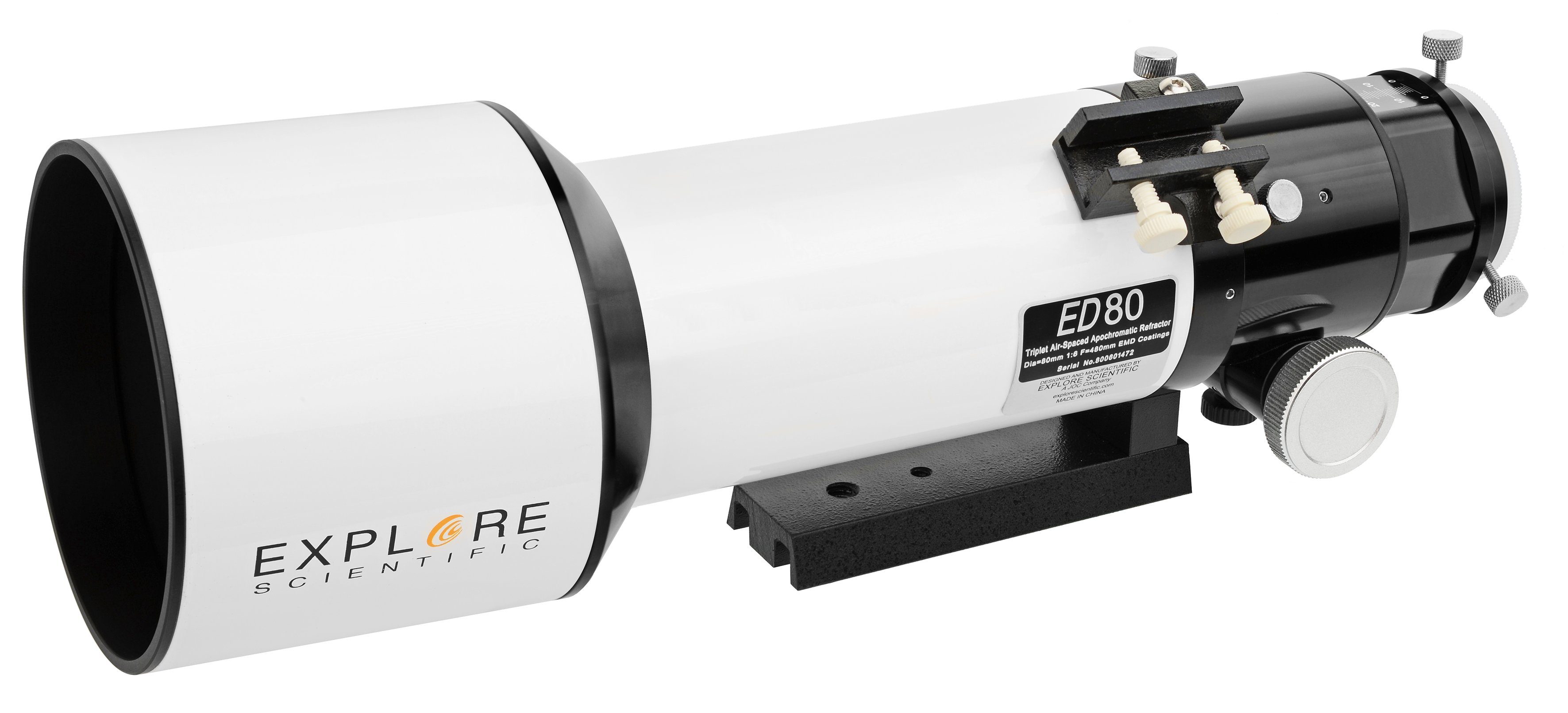 EXPLORE SCIENTIFIC Teleskop ED APO 80mm f/6 FCD-100 Alu HEX
