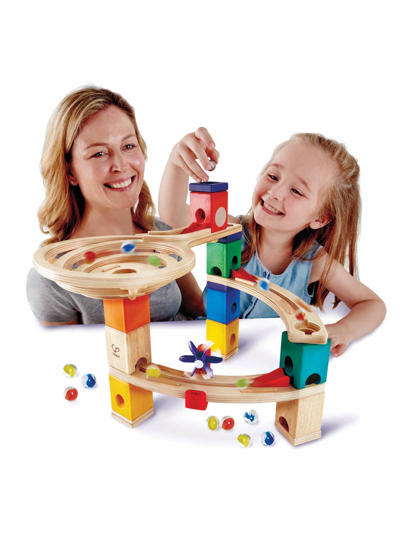Hape Quadrilla Murmelbahn ENDSPURT HAPE - mehrfarbig