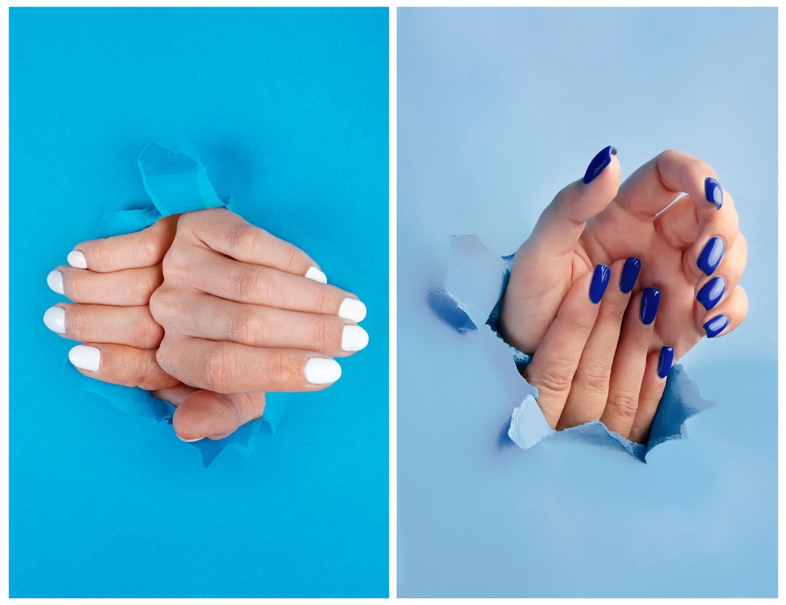 MyBeautyworld24 Nageldesign Zubehör Nagelsticker im Set 9 Farben Nagelfolie Nagellack zum aufkleben, 9-tlg.