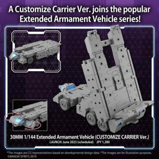 30mm 1/144 Extended Armament Vehicle (Customize Carrier Ver.)