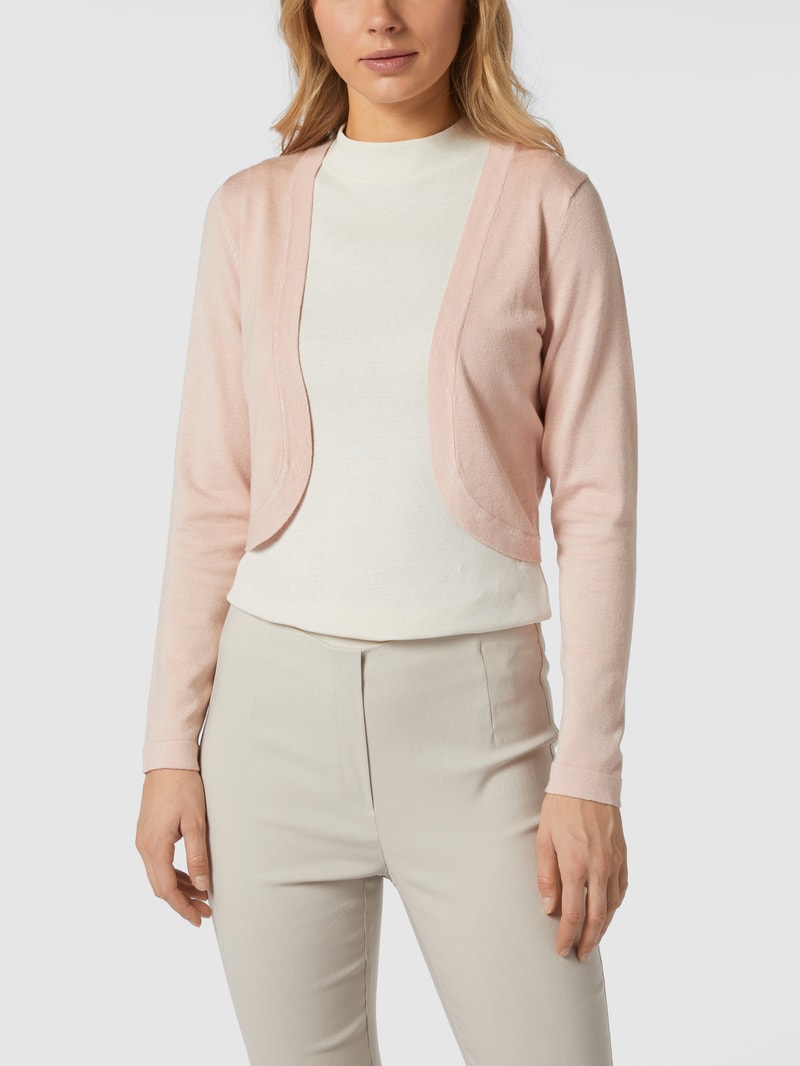 Bolero mit Schalkragen Modell 'ASTRID' in rosa
