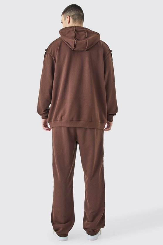 Tall lockere Jogginghose mit rohem Saum