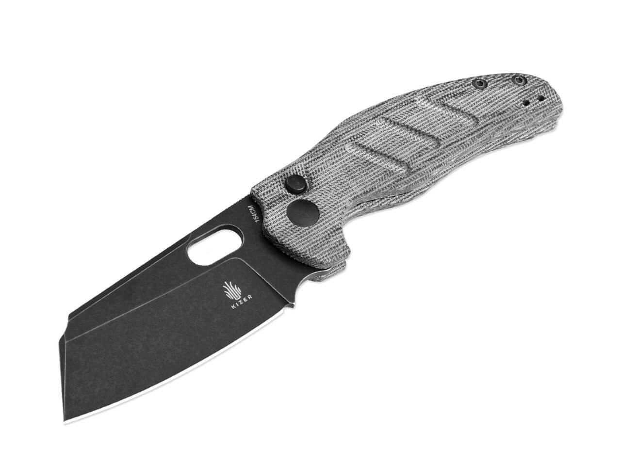 Sheepdog C01C Micarta Black Button Lock