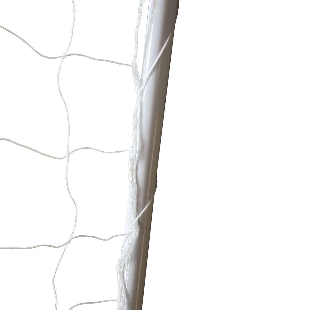 MUWO großes Fußballtor aus Stahl 3 x 2 m schwarz/weiß