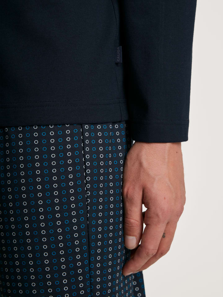 Calida Pyjama in danube blue günstig kaufen