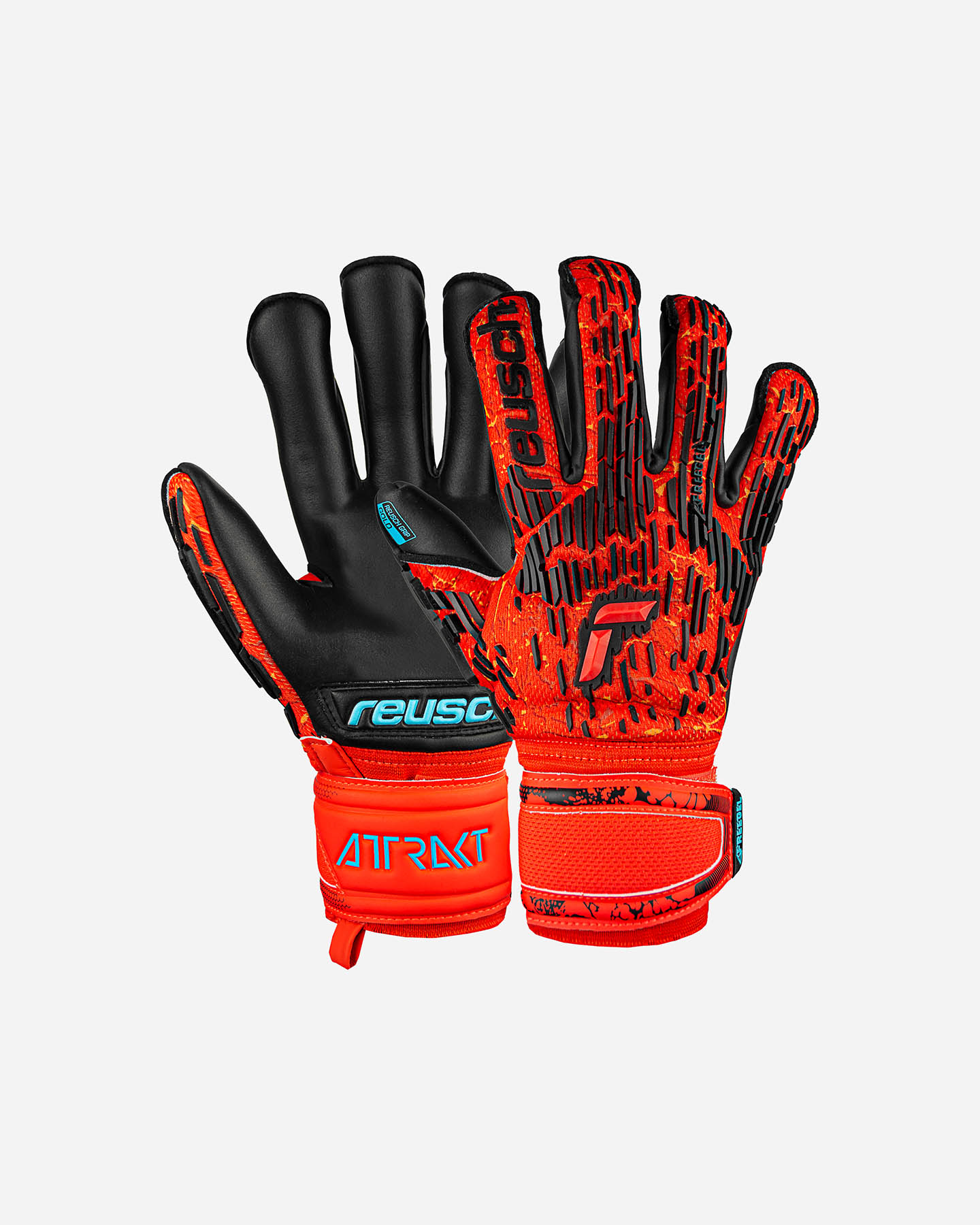 Guanti Portiere Reusch Attrakt Freegel Gold Evolution Cut M 5370135-3333