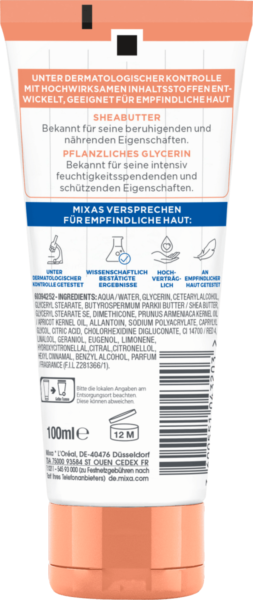 Hand- & Nagelcreme Shea ultra soft mit Glycerin, 100 ml