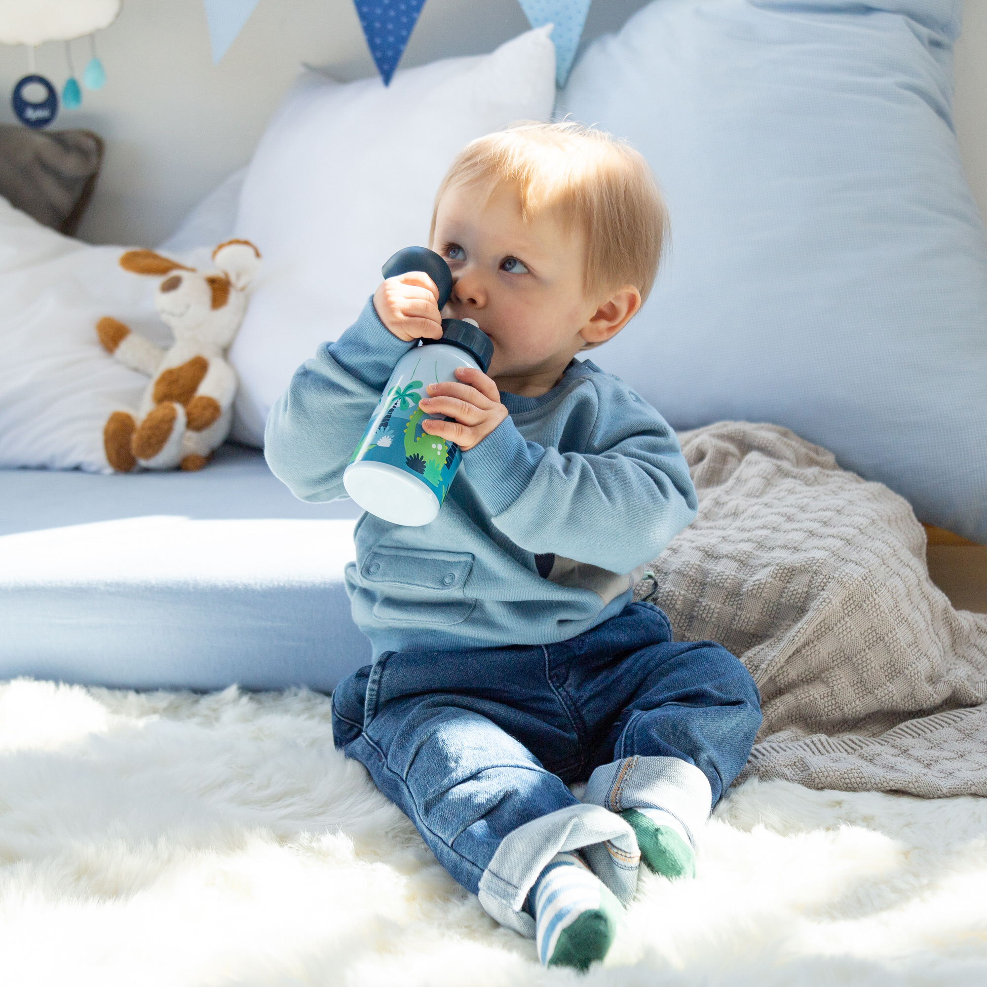 Babyjeans zum Krempeln