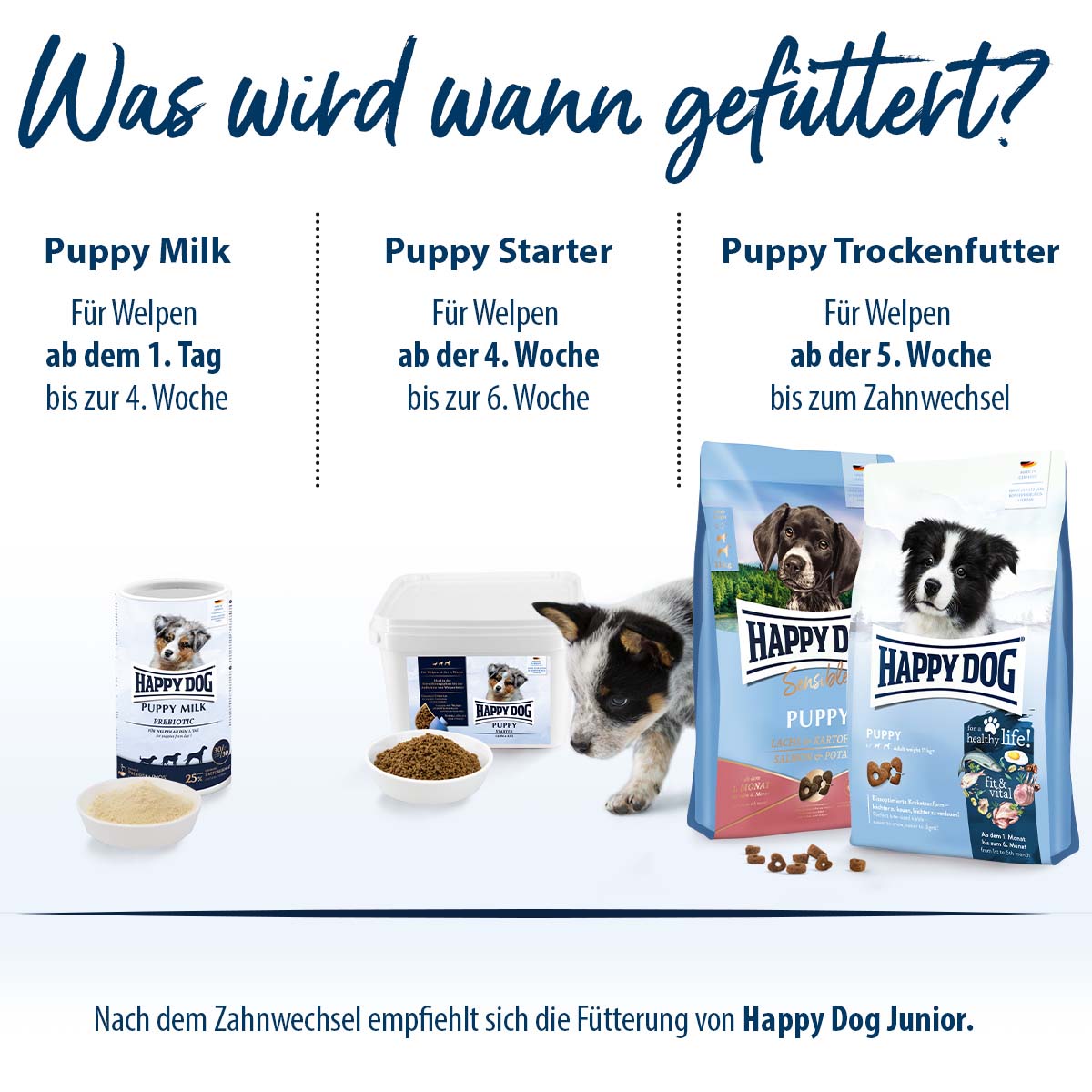 Happy Dog Supreme Young Puppy Milk Probiotic kaufen bei ZooRoyal