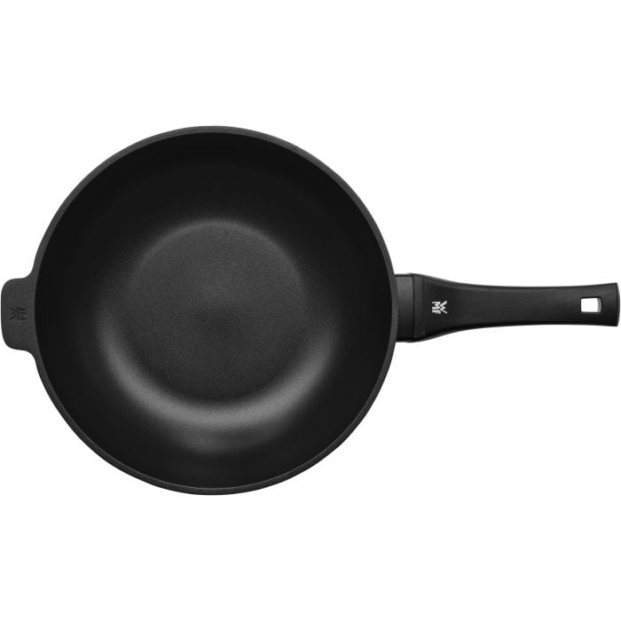 PermaDur Premium Wok mit Glasdeckel, 30 cm