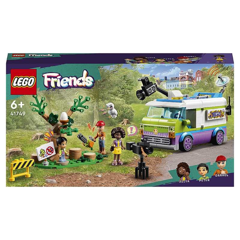 41749 Le camion de reportage, LEGO Friends