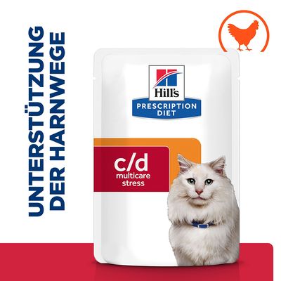 Hill’s Prescription Diet c/d Multicare Stress Urinary Care mit Huhn