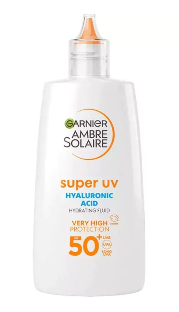 Garnier Ambre Solaire Super UV SPF 50+ Beskyttende ansigtsvæske mod misfarvning