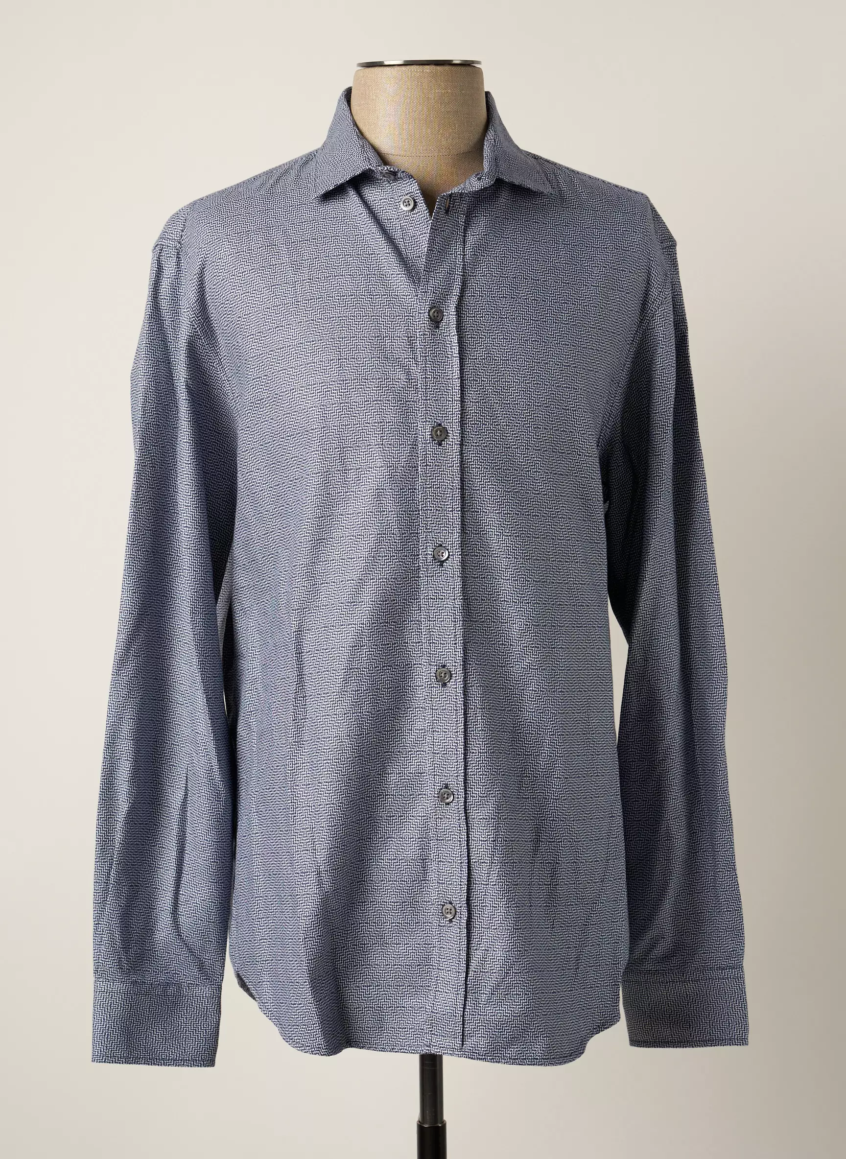 Emporio Armani Manches Longues Homme couleur bleu