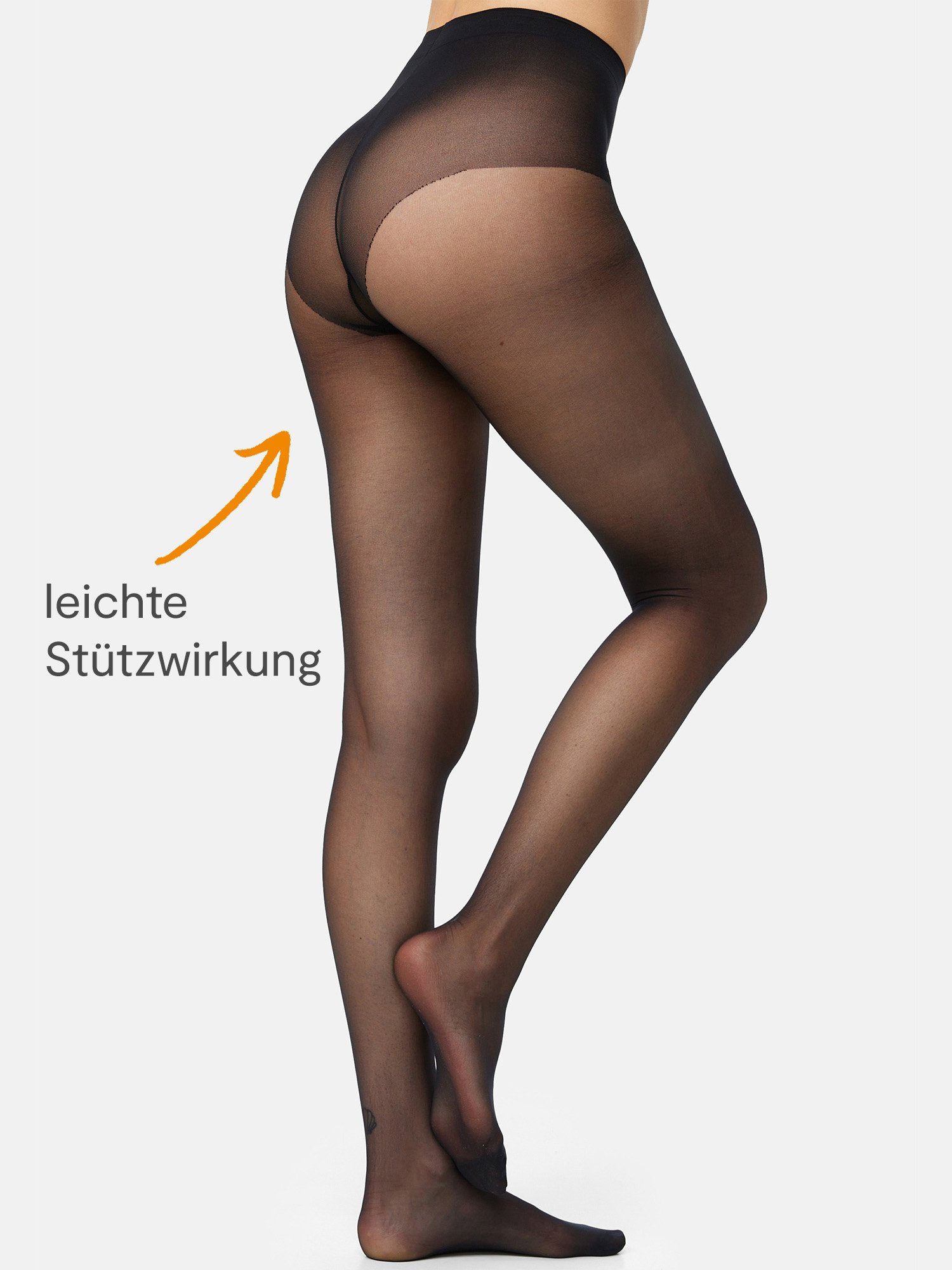 Nur Die Feinstrumpfhose Goodbye Laufmaschen Energy 20 DEN Damen (1er/3er/6er/9er Pack 1 St) nylon transparent Fein-strumpfhose durchsichtig frauen multi-pack matt