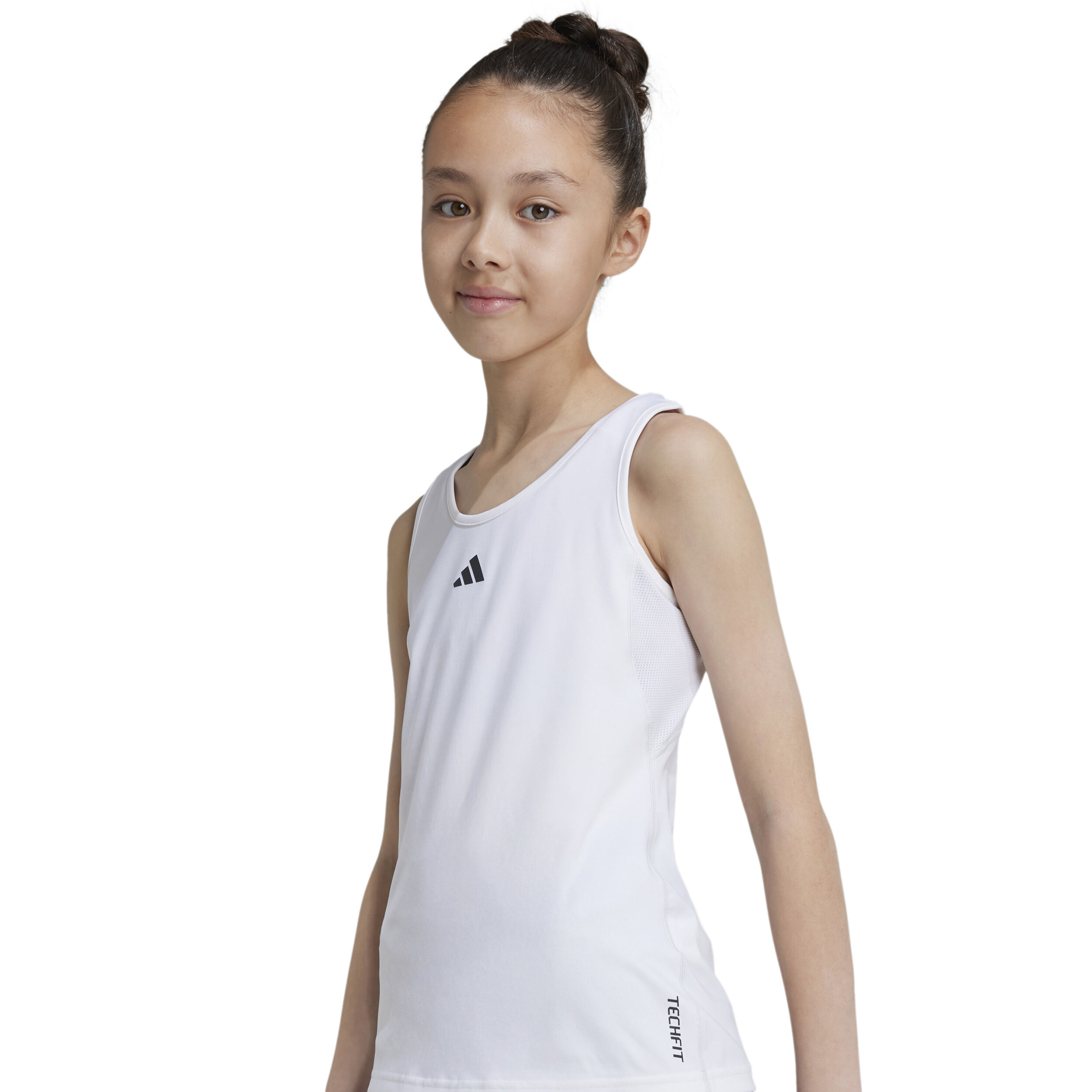 Tech-Fit Tank-Top Kinder - Weiß