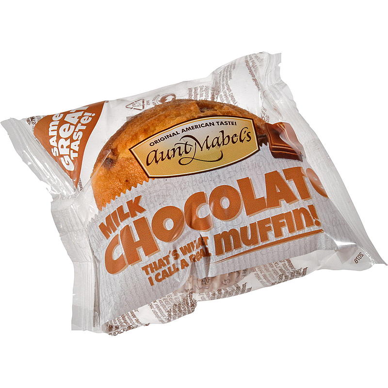 Muffins 95 g Milk Chocolate Aunt Mabels