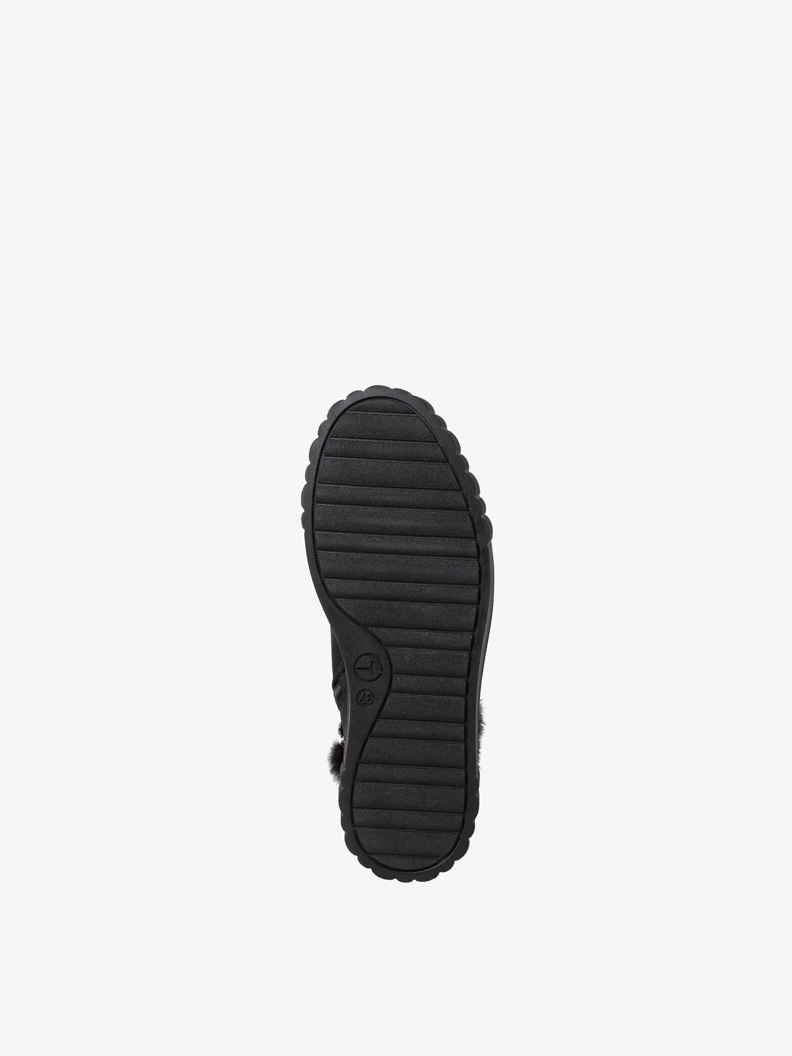 Bottine en cuir - noir doublure chaude