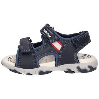 Geox B Flaffee Boy Sandale in blau