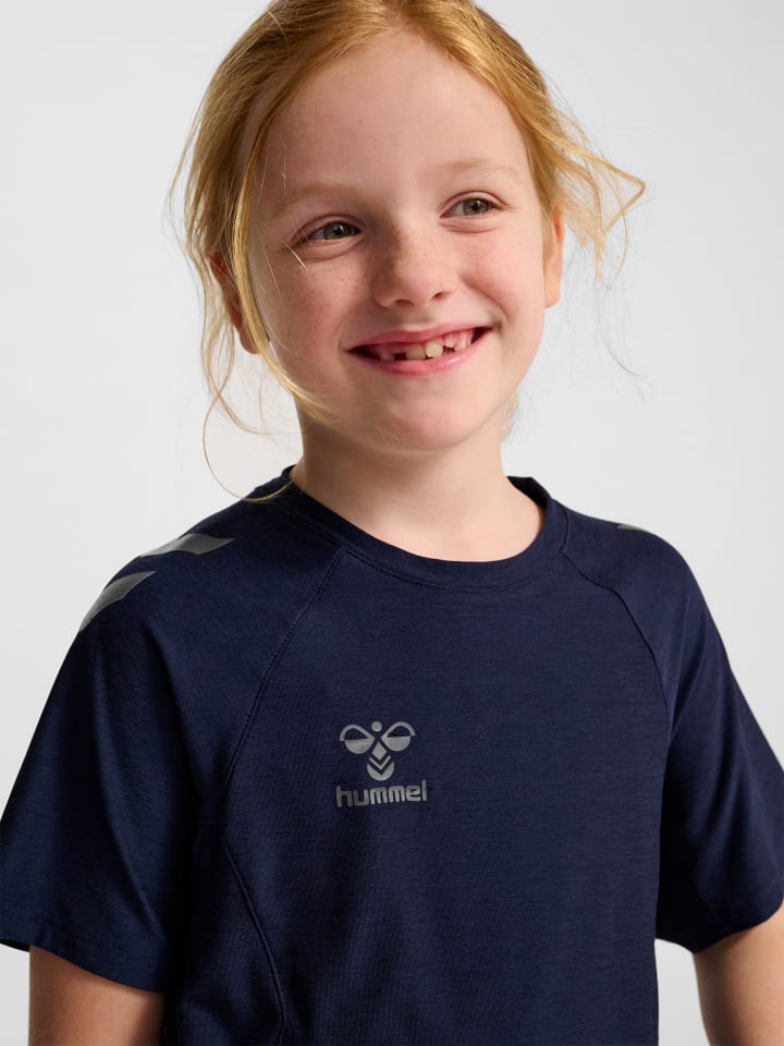 Hummel Hummel T-Shirt Hmlcima Kinder in MARINE MELANGE günstig kaufen