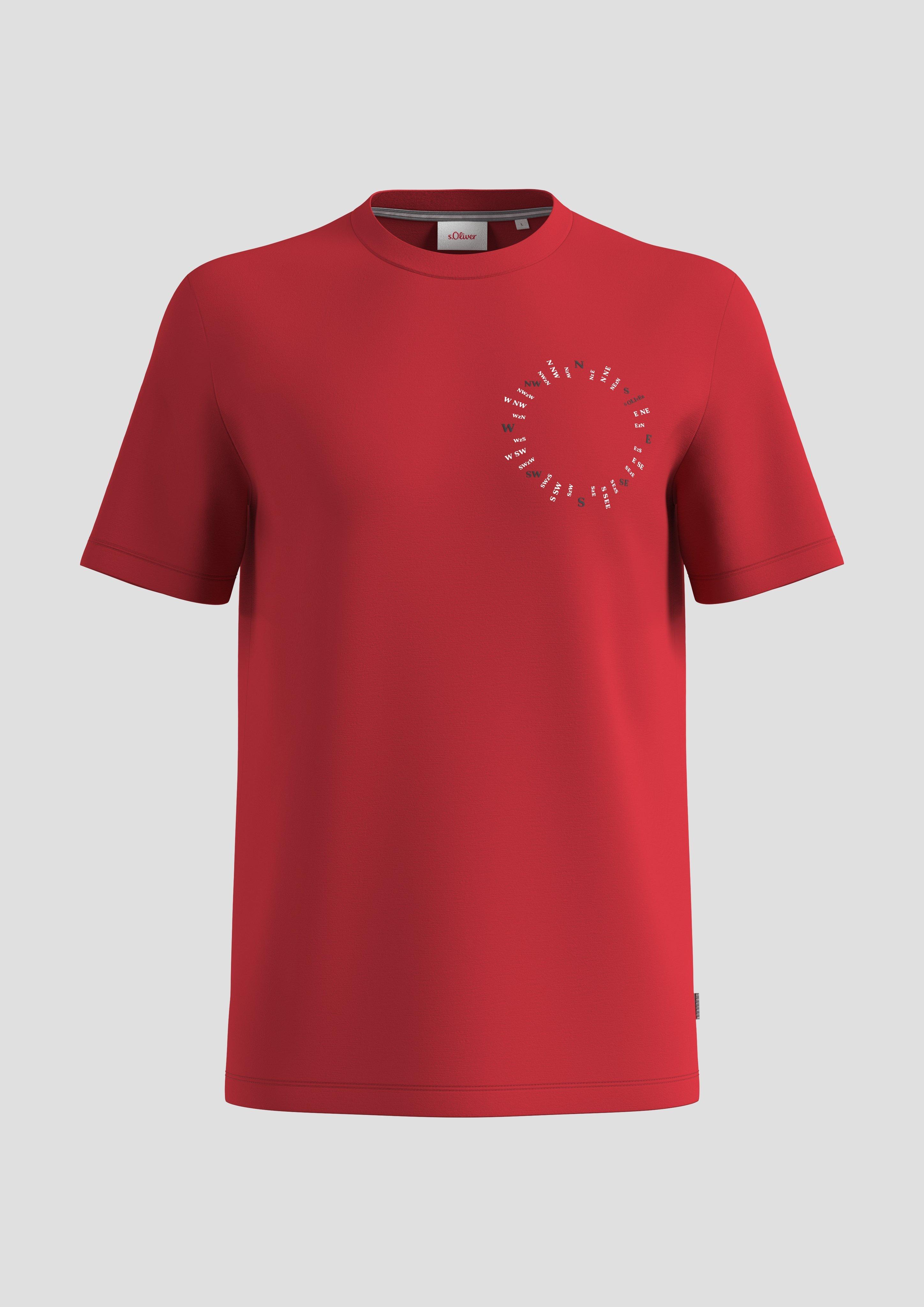 Printshirt aus Baumwolle  2135708-31D1