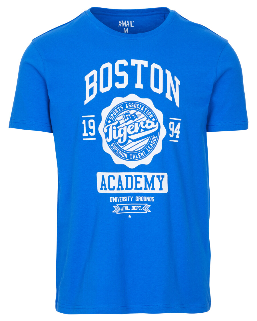 Royalblaues T-Shirt