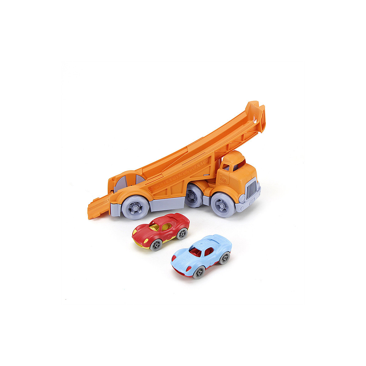 spielzeug Racing Truck mit 2 Rennfahrern