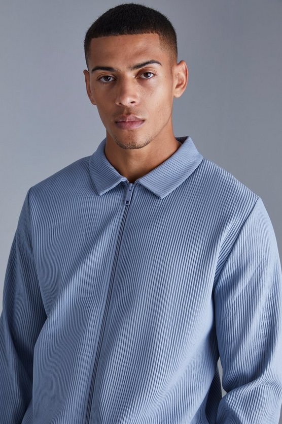 Overshirt mit Reißverschluss