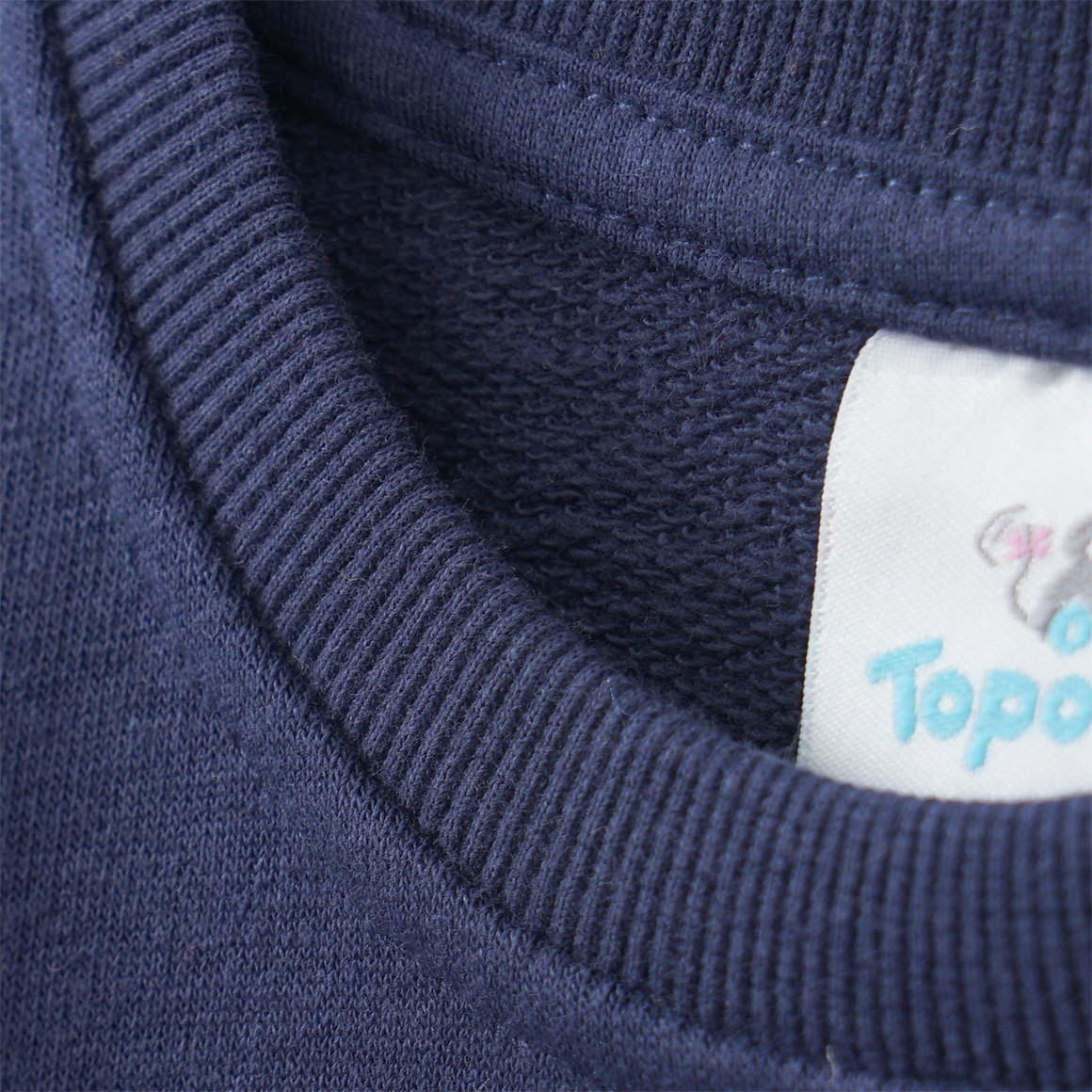 Baby Sweatshirt mit Radlader-Applikation