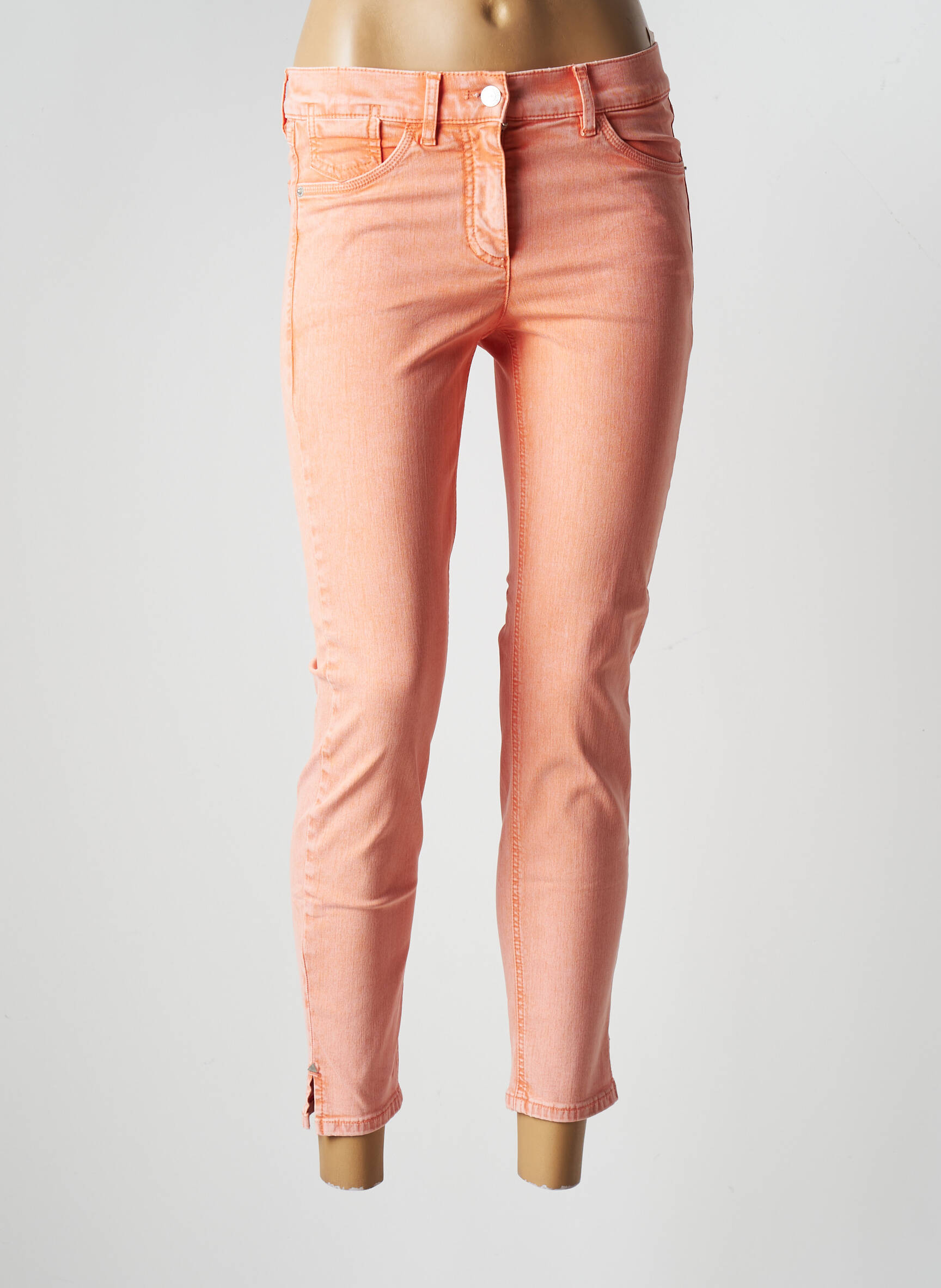 Gerry Weber Jeans Coupe Slim Femme couleur orange