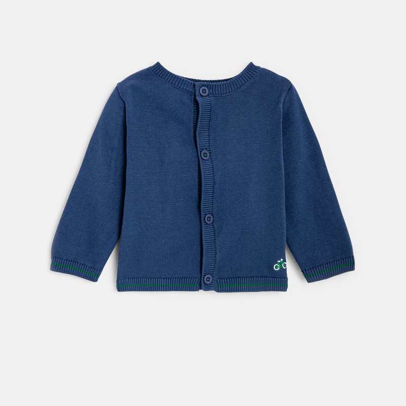 Gilet bébé en tricot réversible Absorba