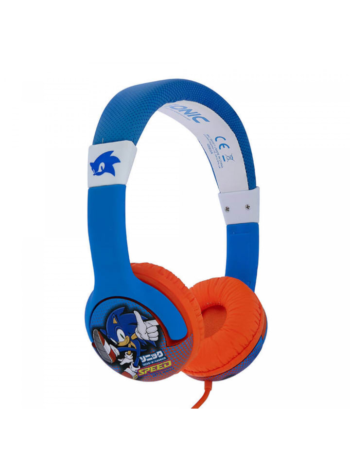 COFI 1453 Sonic The Hedgehog kabelgebundene Kopfhörer für Kinder in Blau günstig kaufen onesize