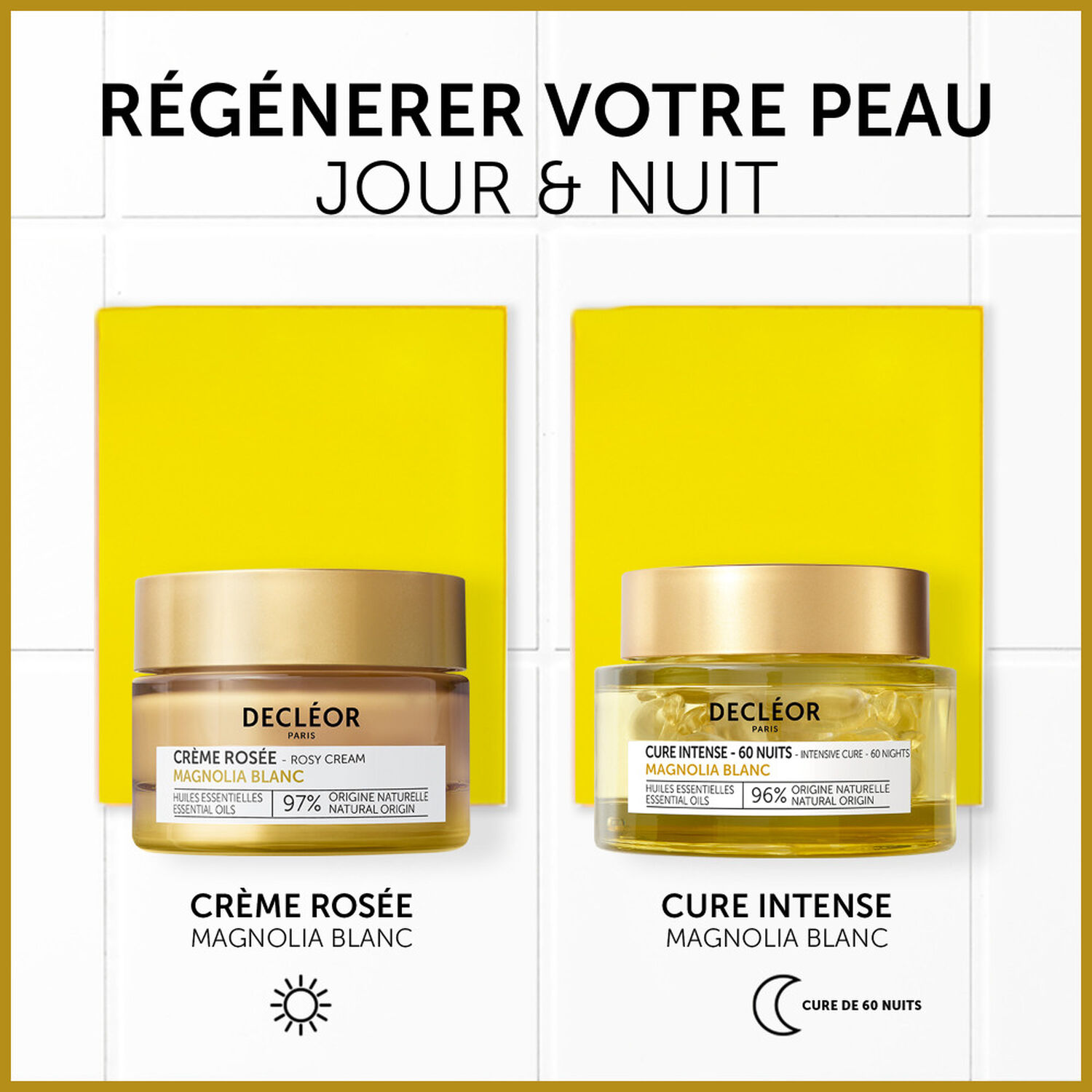 Decléor Magnolia Blanc Crème Rosée Régénérante 50 ml